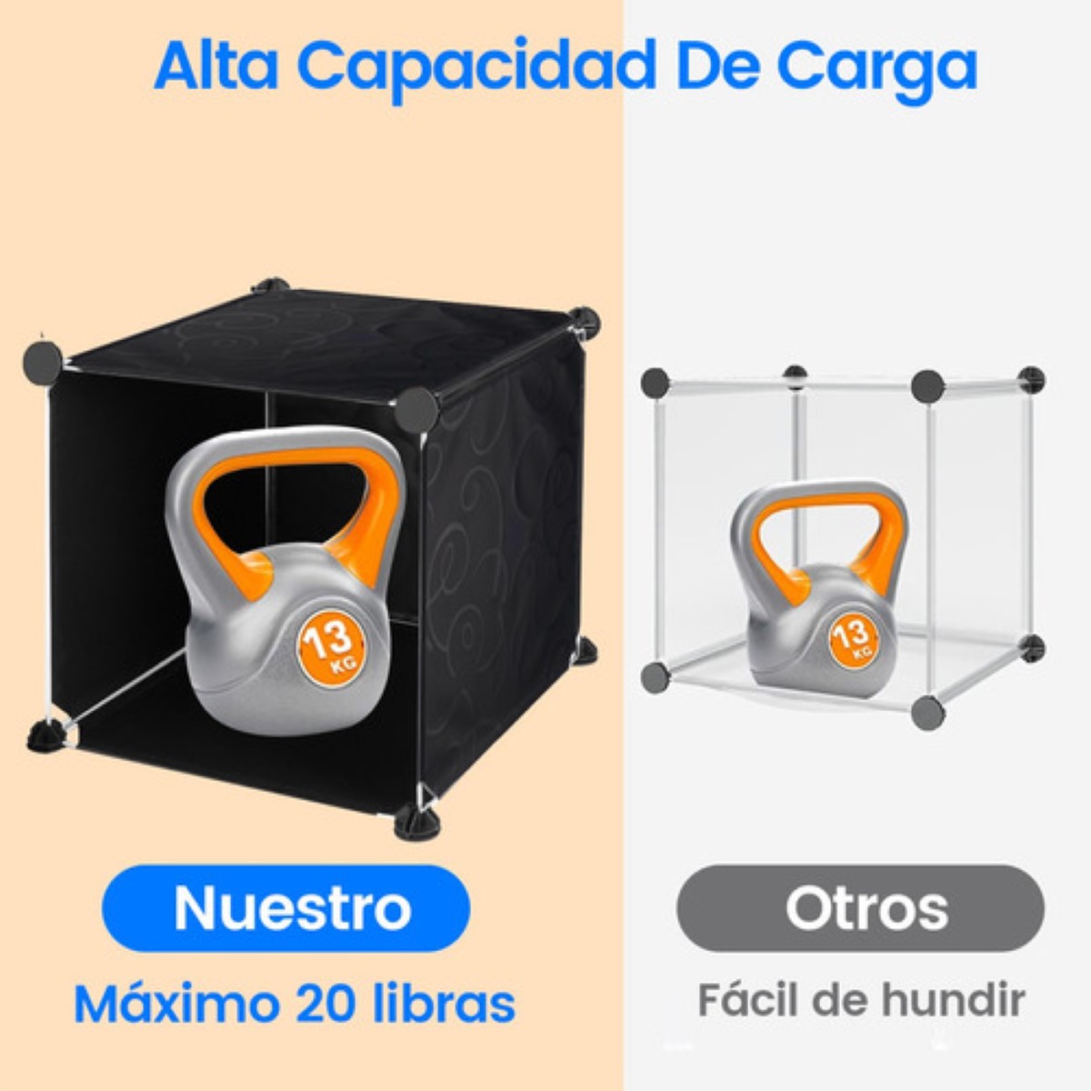 Buró De Cama Armario De Almacenamiento Con Cesto De Ropa Blanco