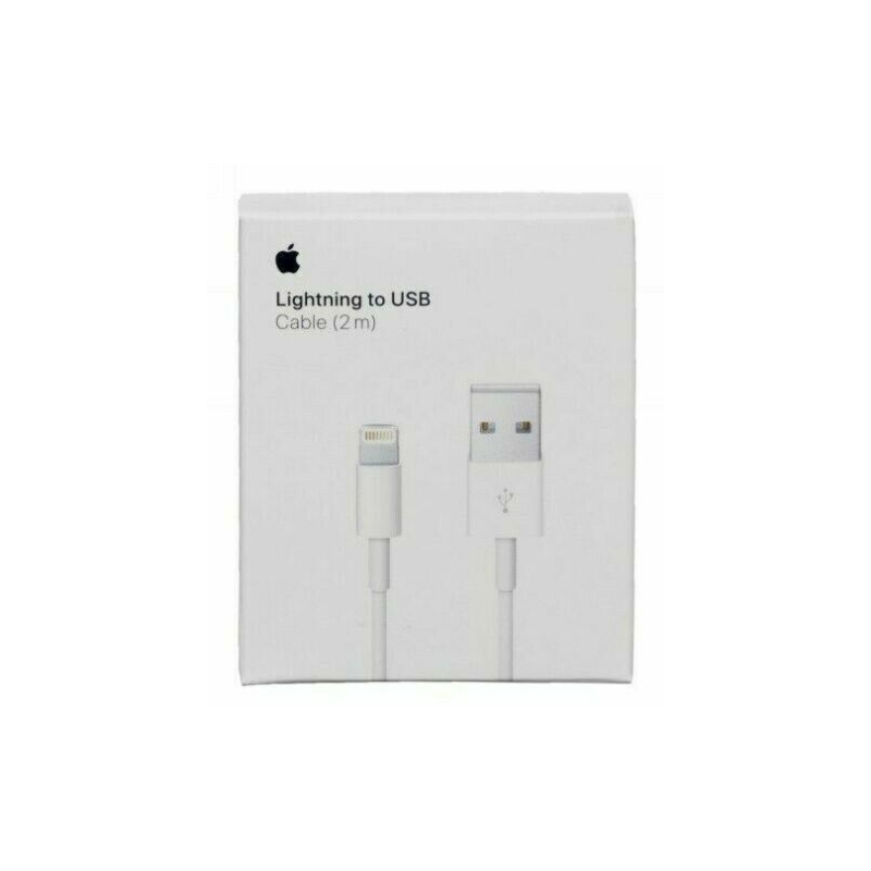 Paquete Familiar 4 Cables Para iPhone Usb - Lightning iPhone 5 - 14 Para Cubo Usb 2M Calidad Original Caja Kit Set Pack