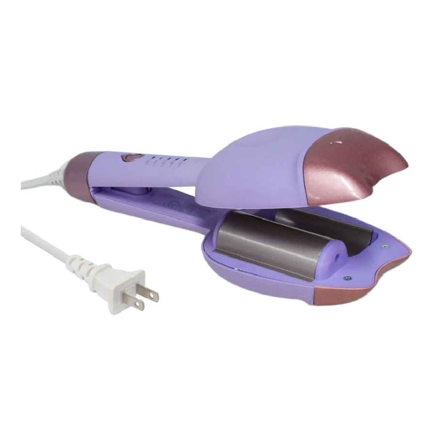 Plancha Para Ondular El Cabello Con Diseño Garra De Gato Con 5 Niveles De Temperatura