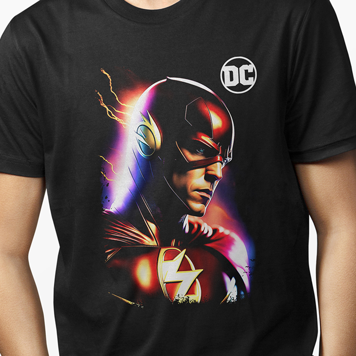 Playera para Hombre Flash DC