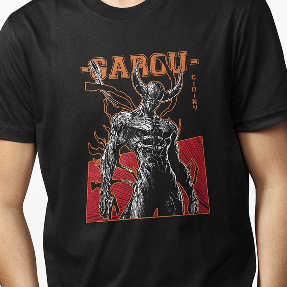 Playera - Garou One Punch-Man para Caballero