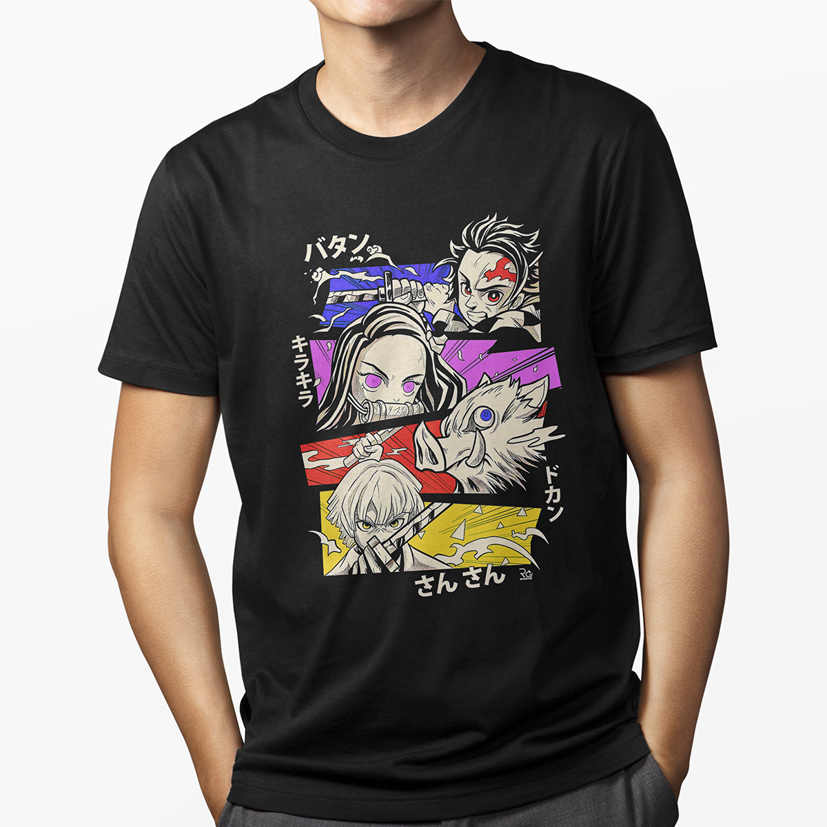 Playera Urbana para Hombre - Demon Slayer Anime