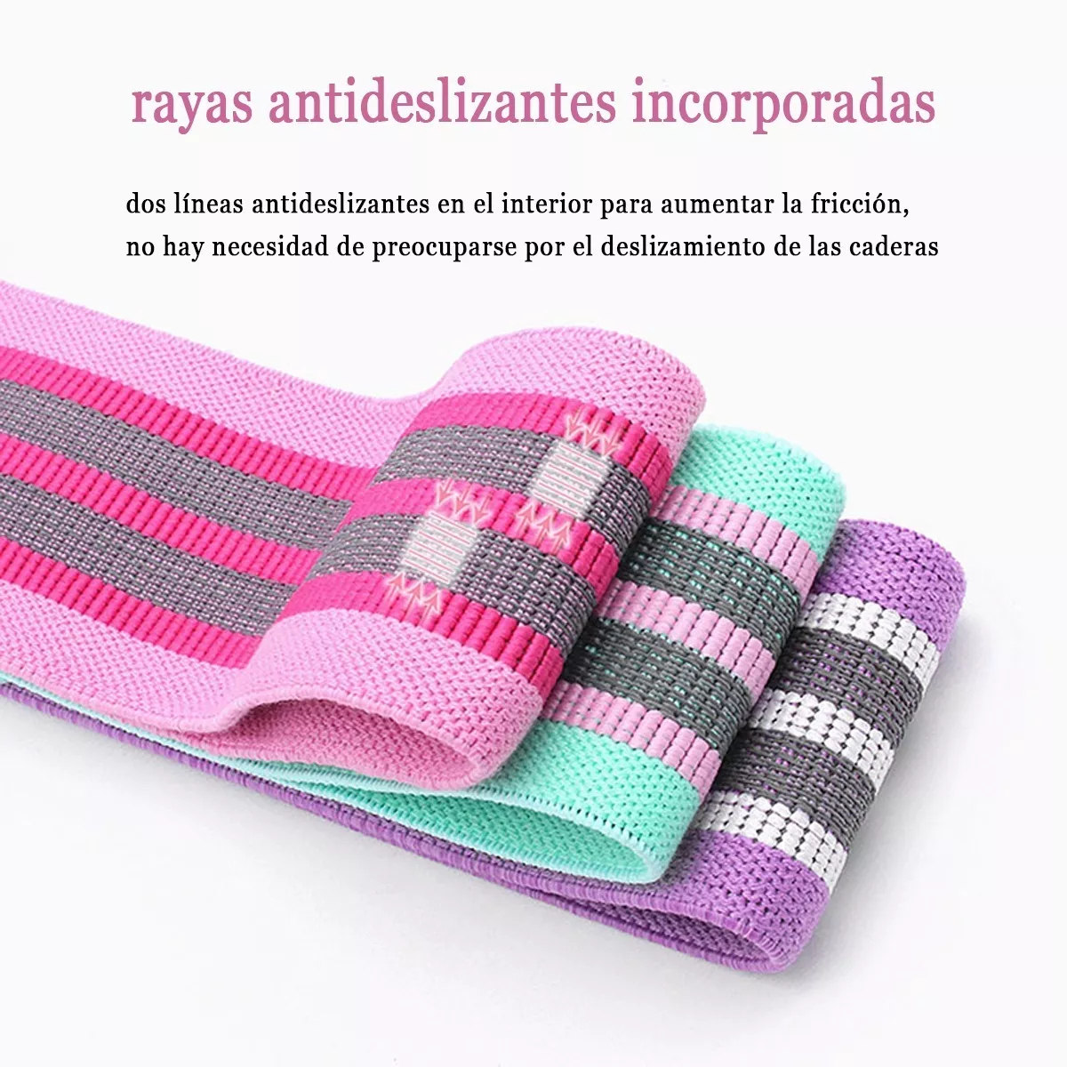 Kit Bandas Resistencia/ligas Ejercicio/banda Elastica 6Pzas