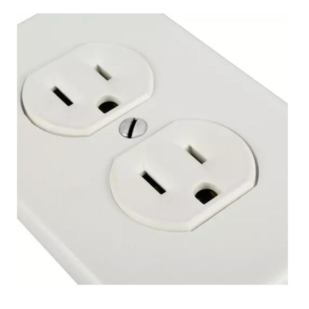 Set 20 Contactos Dúplex Con-x Con Tapa 125 V~ 15 A Blanco