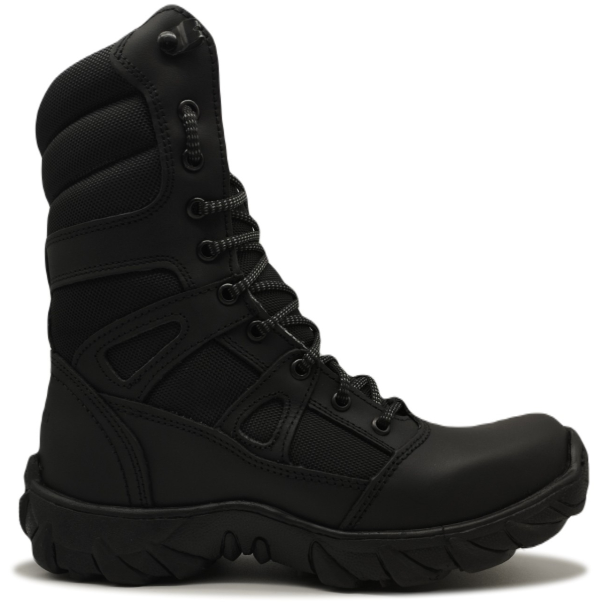 Bota tactica para mujer tipo SWAT de Piel y Cosida mod. 4151