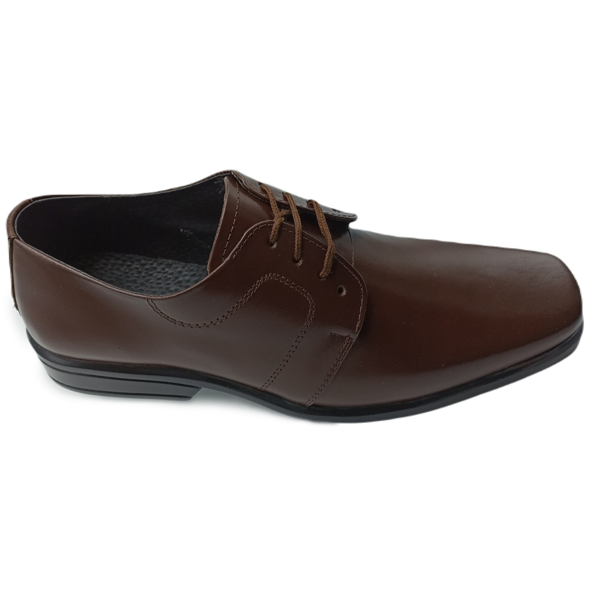 Zapato Oxford Piel Elegante Clasico Cordones Viakentto A85