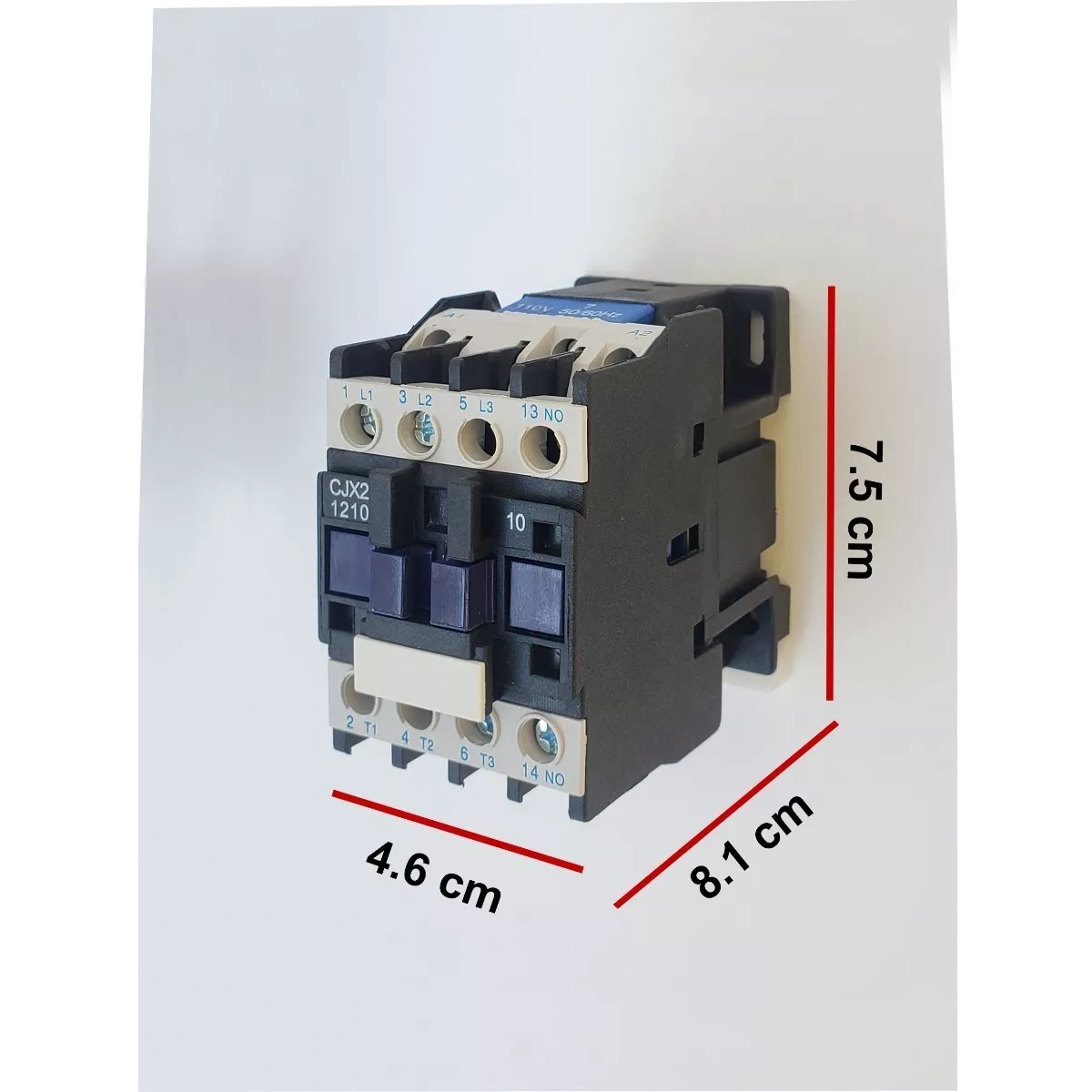 Contactor Trifásico 12 Amp Bovina 110 NA