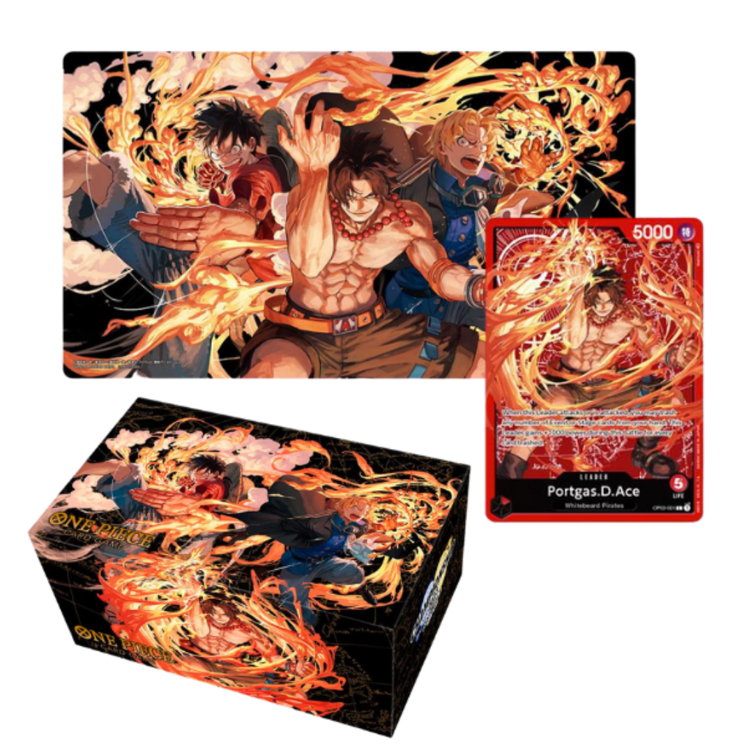 One Piece Tcg - Special Goods Set Ace/Sabo/Luffy 