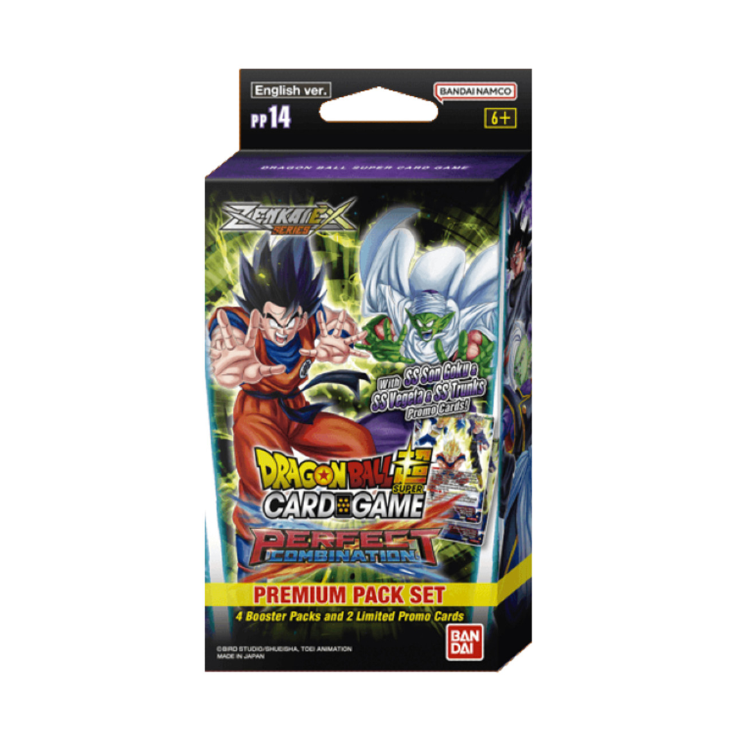 Dbs Tcg - Perfect Combination Premium Pack Set - Zenkai Ex Series