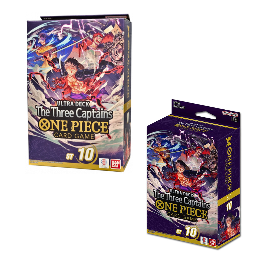 One Piece Tcg: Ultra Deck The Three Captains St 10