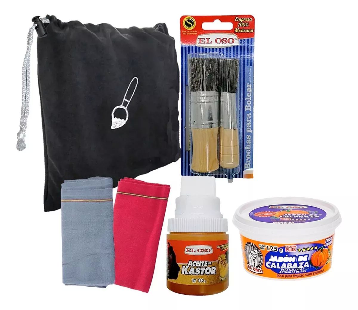 Limpieza Zapatos Jabon Calabaza Aceite Kastor Articulos Piel