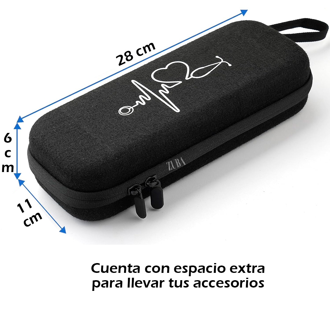 ZUBA Estuche Funda De Viaje para Estetoscopio 3M Littmann Classic III