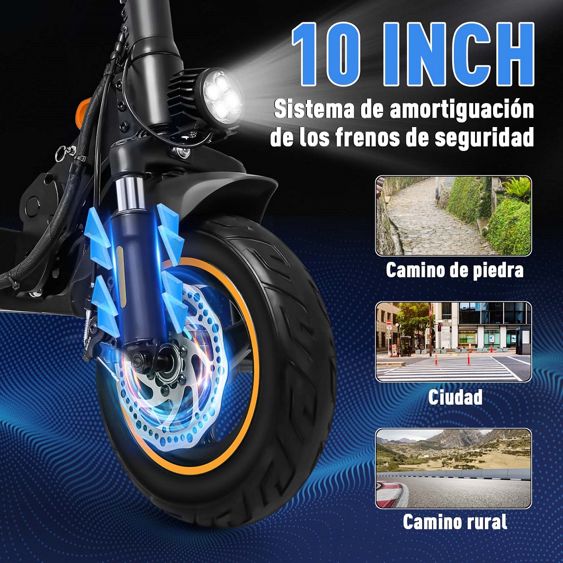 Scooter Eléctrico Honey Whale T4-A Negro