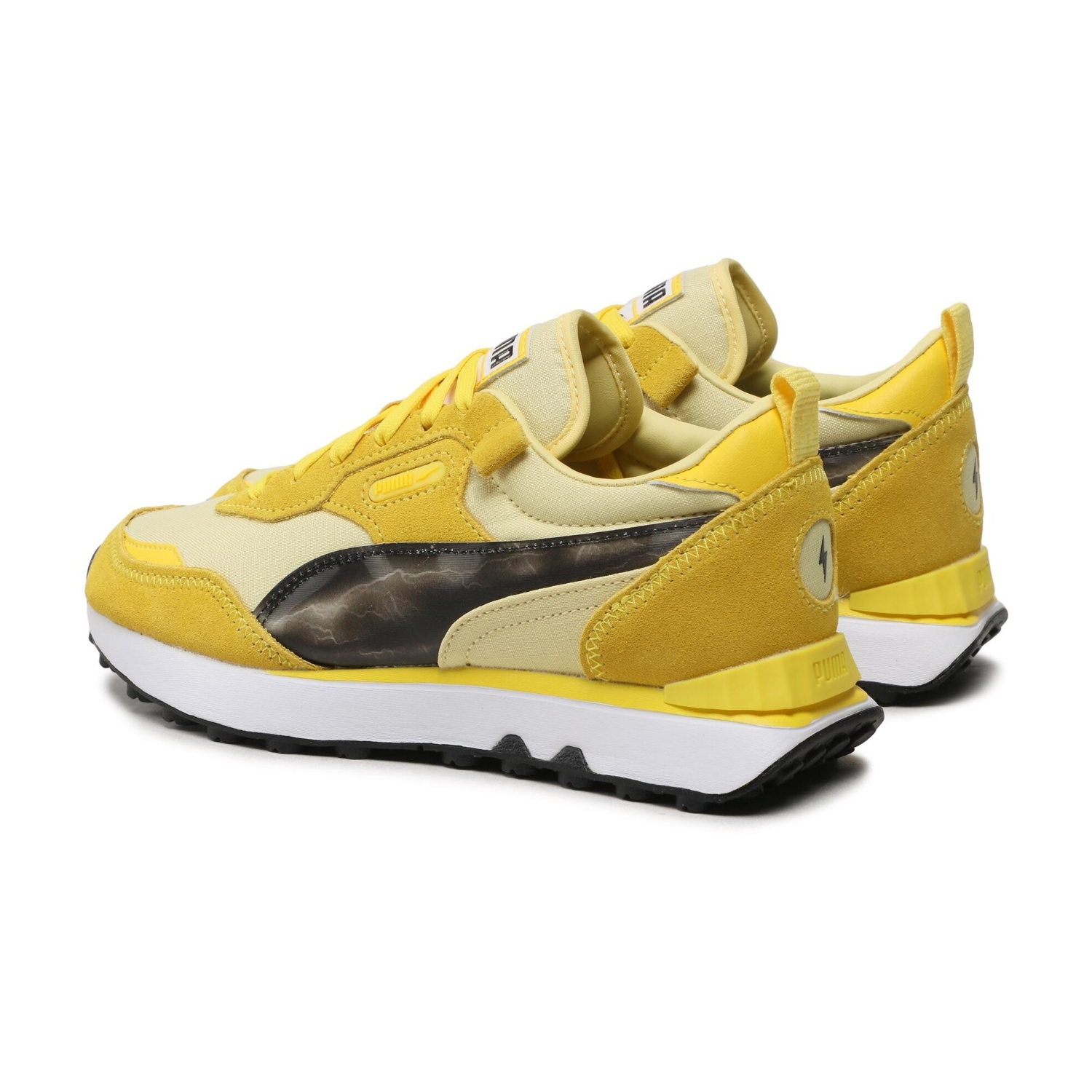 Tenis Casual Puma Rider FV Pikachu Jr Amarillo Unisex  387814 01 