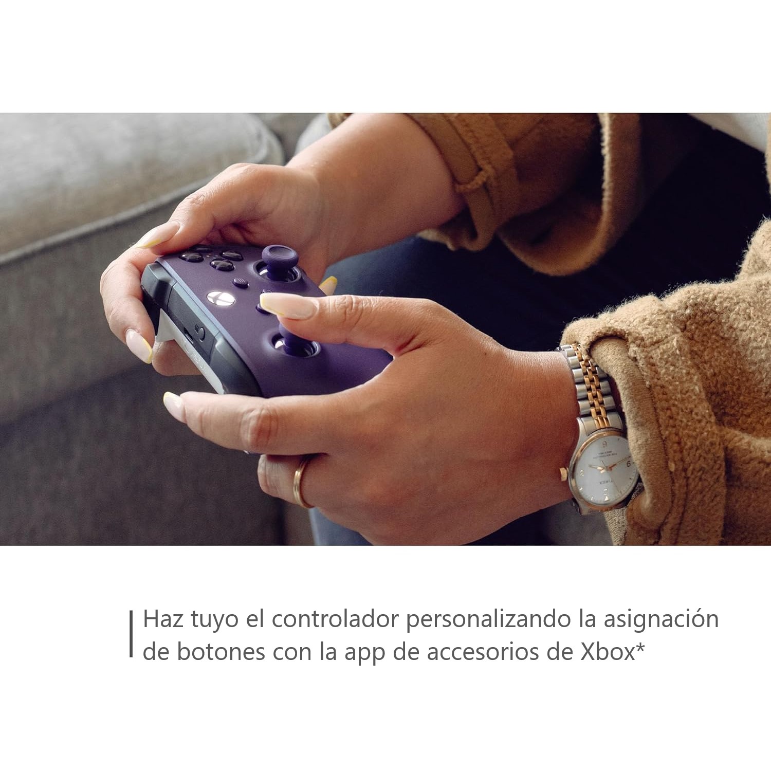 Control Inalámbrico Xbox Series X|s, Xbox One Astral Purple Morado Violeta