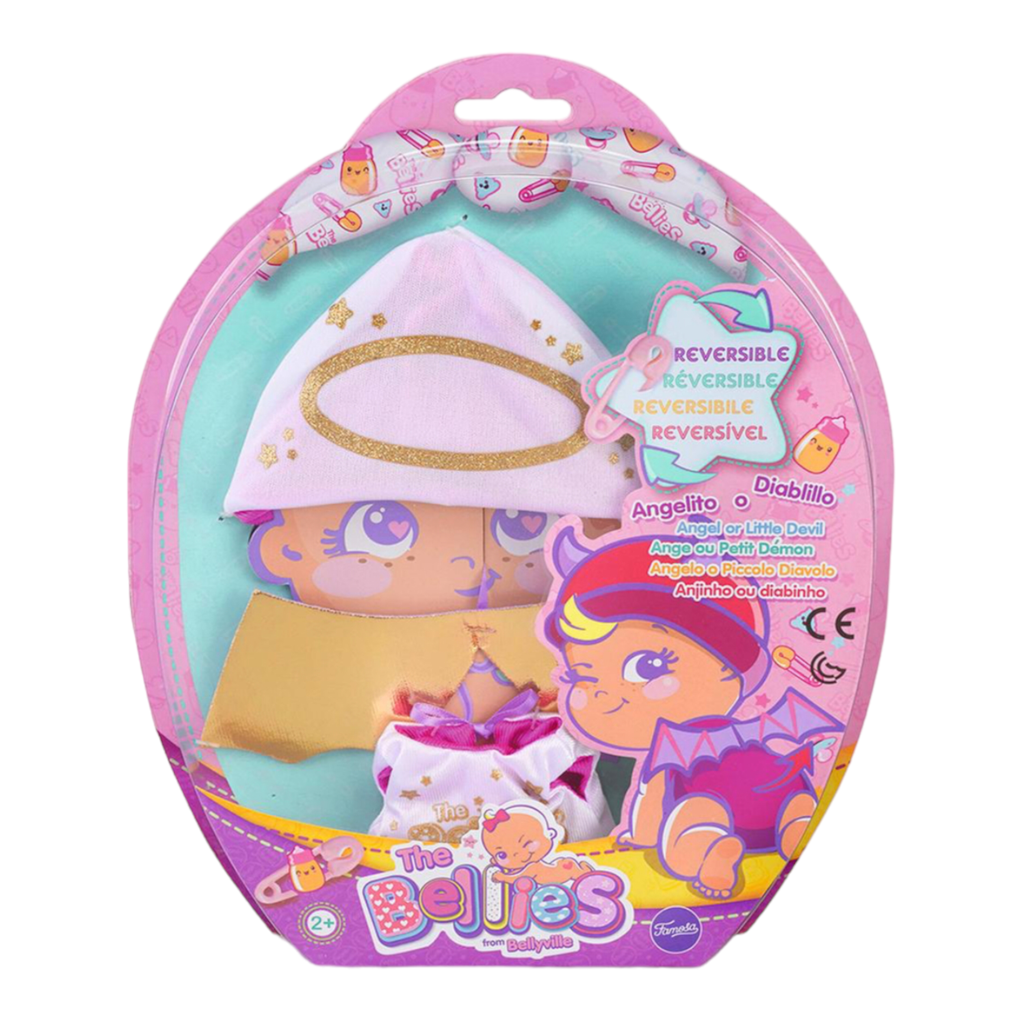 The Bellies Traje Reversible Angelito o Diablito Famosa