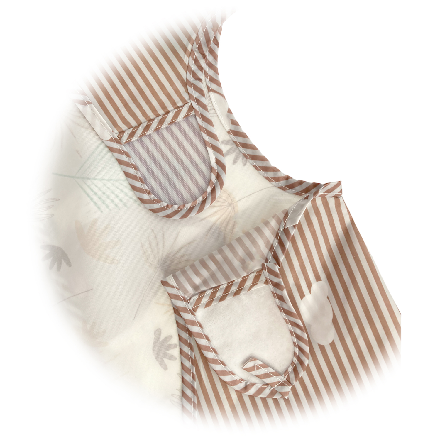 Set de 3 Baberos Impermeables Manga Larga Para Bebe Niño