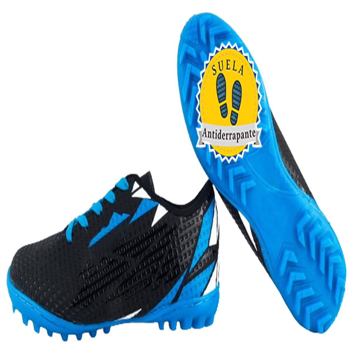 Tenis Fútbol Rapido Fut 7 Deportivo Antideslizante Cosidos Soccer 07-ntb