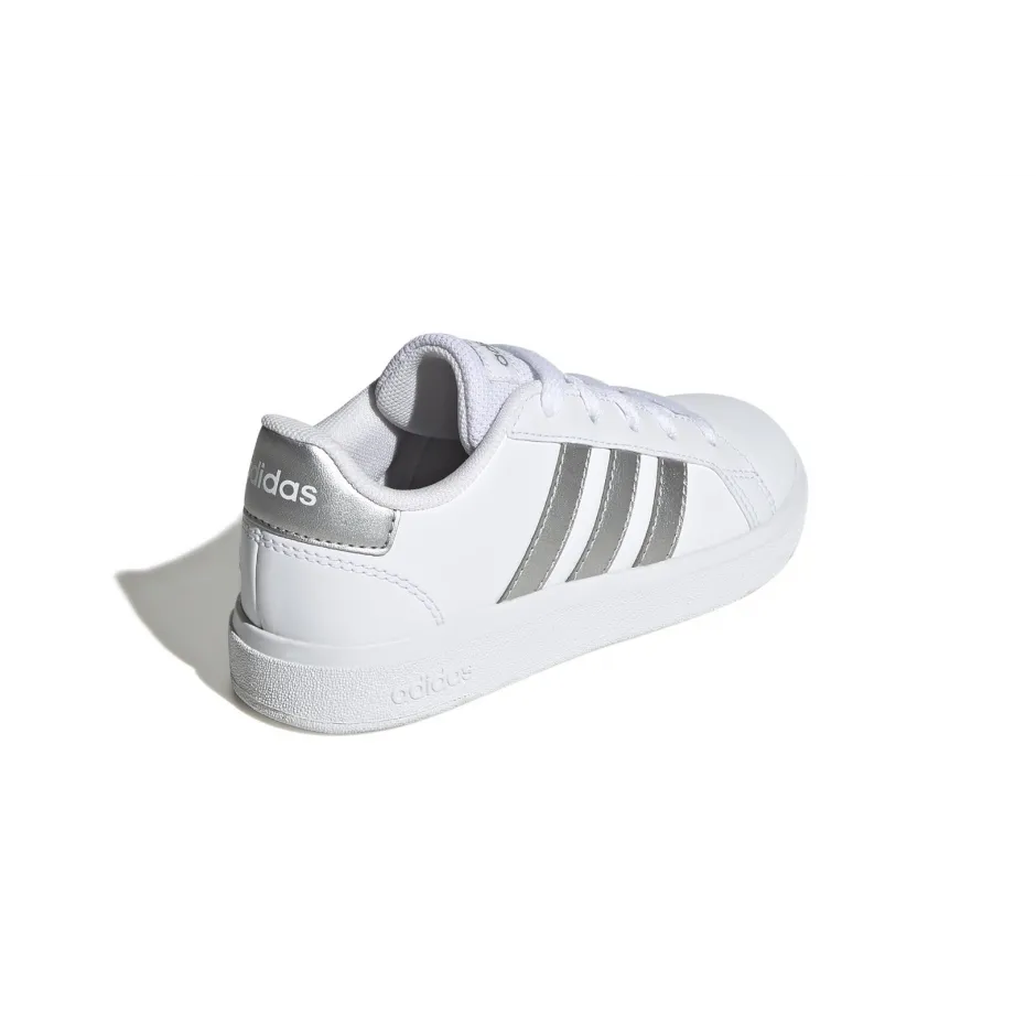 Tenis Adidas Granad Court Blanco/Plata Casual Para Mujer