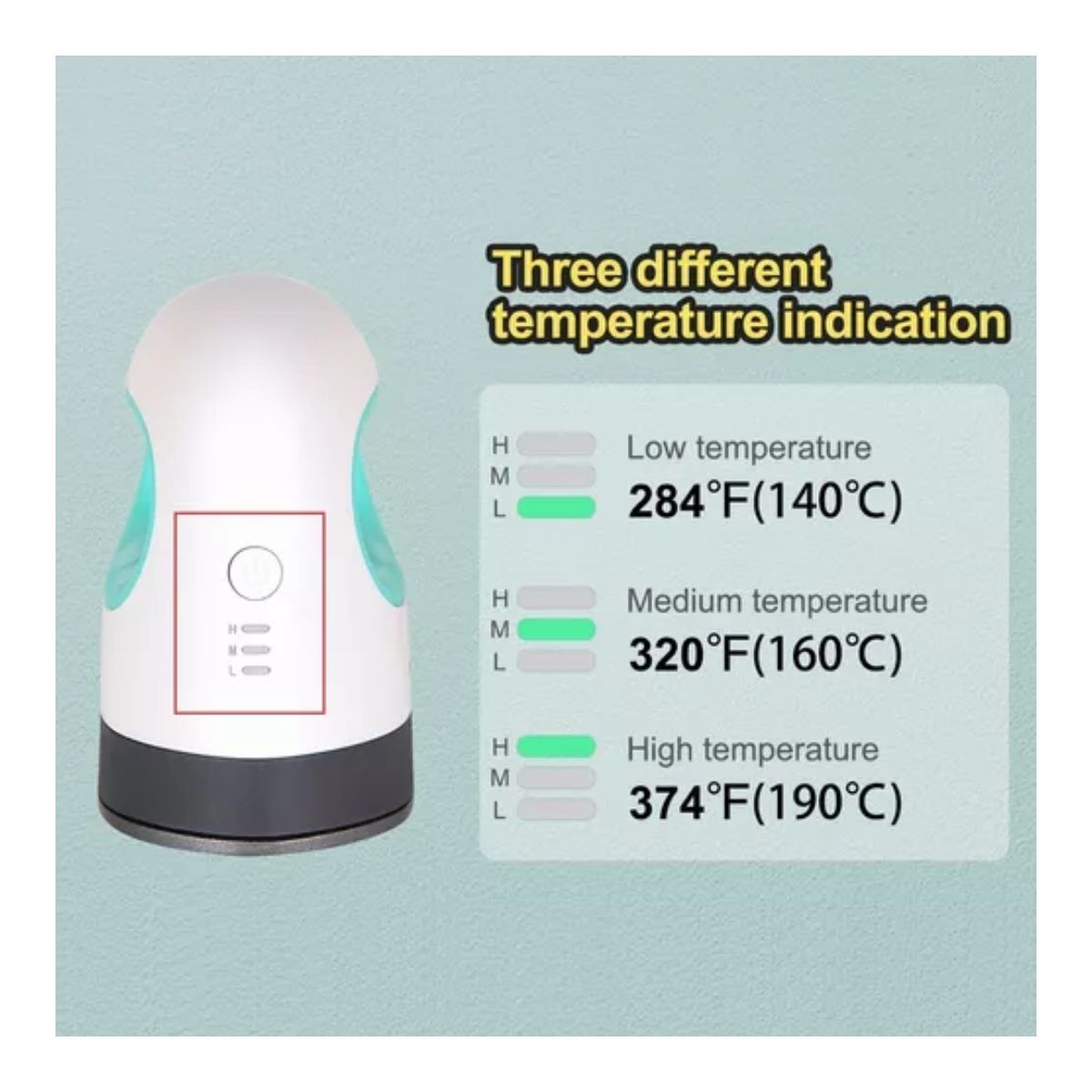 Plancha Transfer Mini Prensa De Calor Vinil Sublimarmecolour Verde/Blanco/Negro