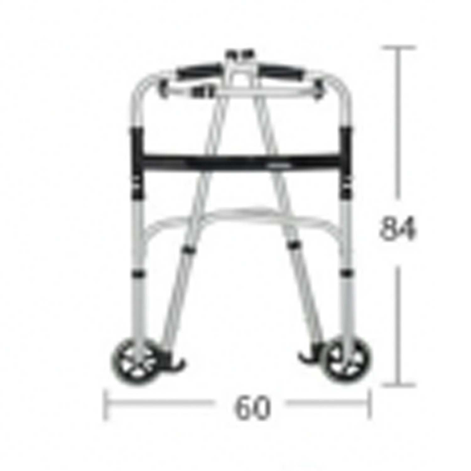 Andadera Ortopedica Vertical Andafacil con Ruedas Ergonomica.