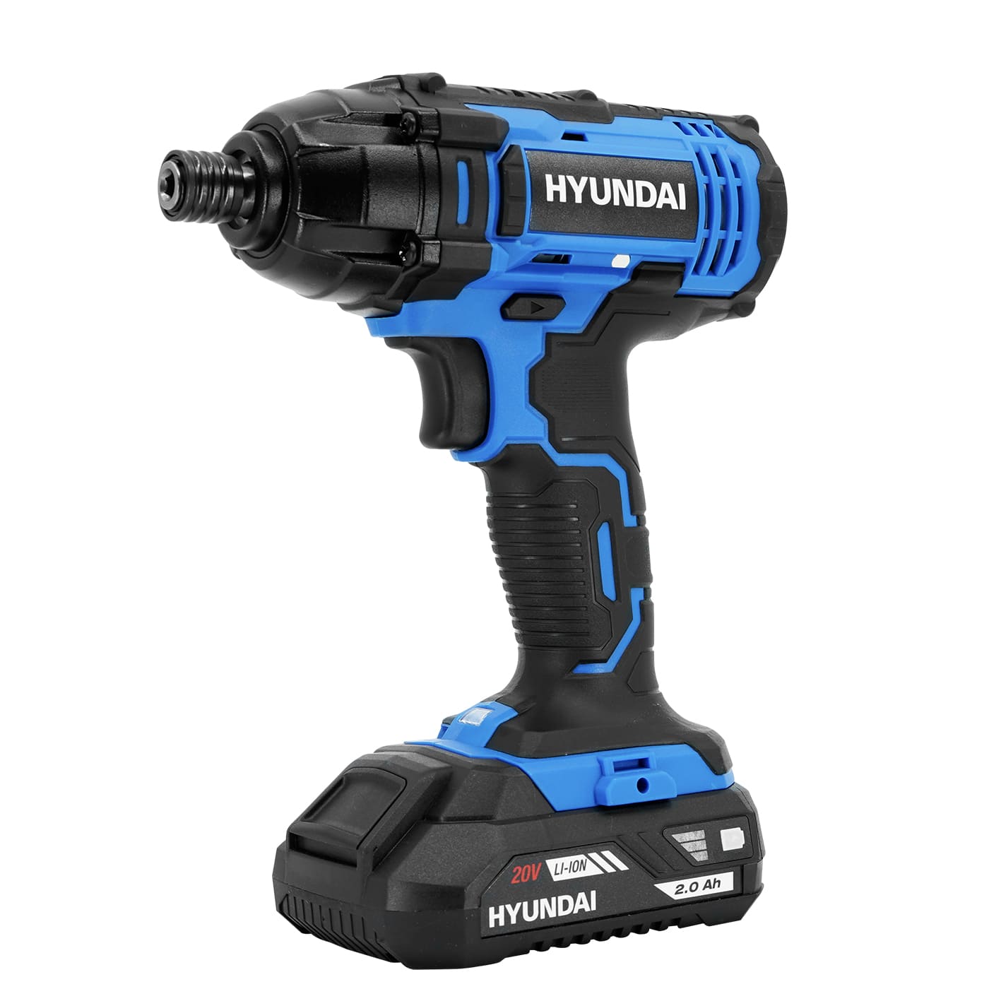 KIT TALADRO Y ATORNILLADOR DE IMPACTO DE BATERIA HYUNDAI 20V - HYKTAI20