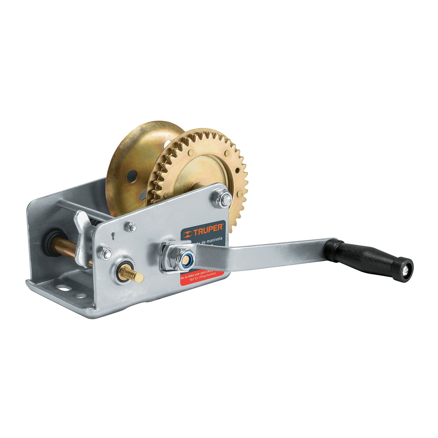 MALACATE DE MANIVELA 910 KG SIN CABLE, TRUPER 14724