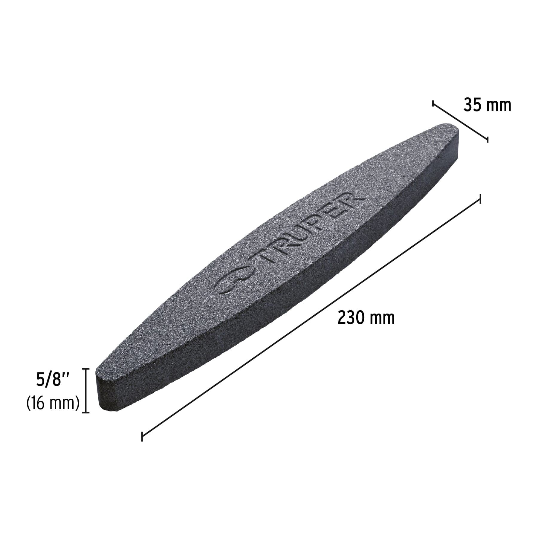 PIEDRA PARA AFILAR GUADAÑA, GRANO 90, TRUPER 14726