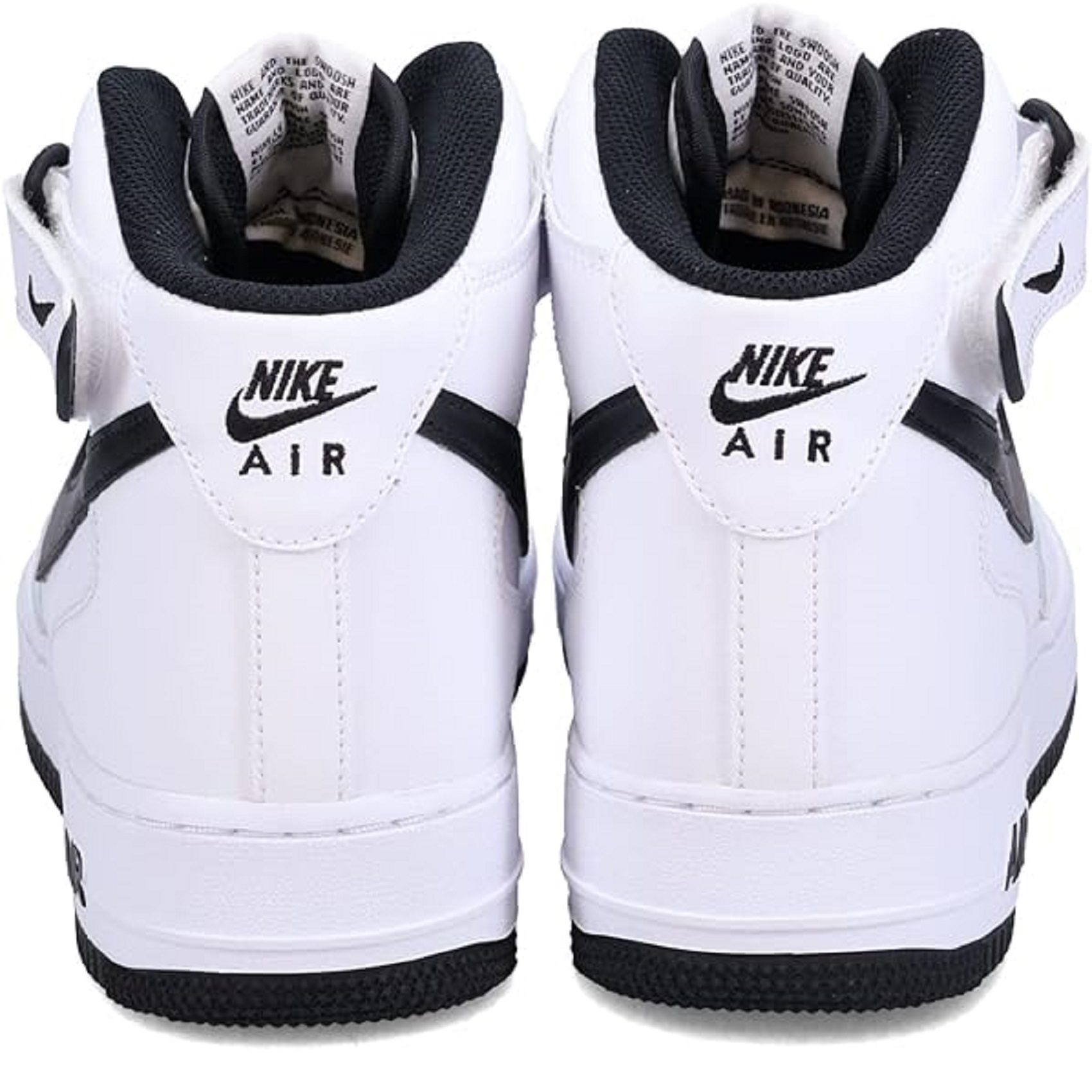 Tenis Nike Air Force 1 Mid '07 blanco/negro #25.5 hombre.