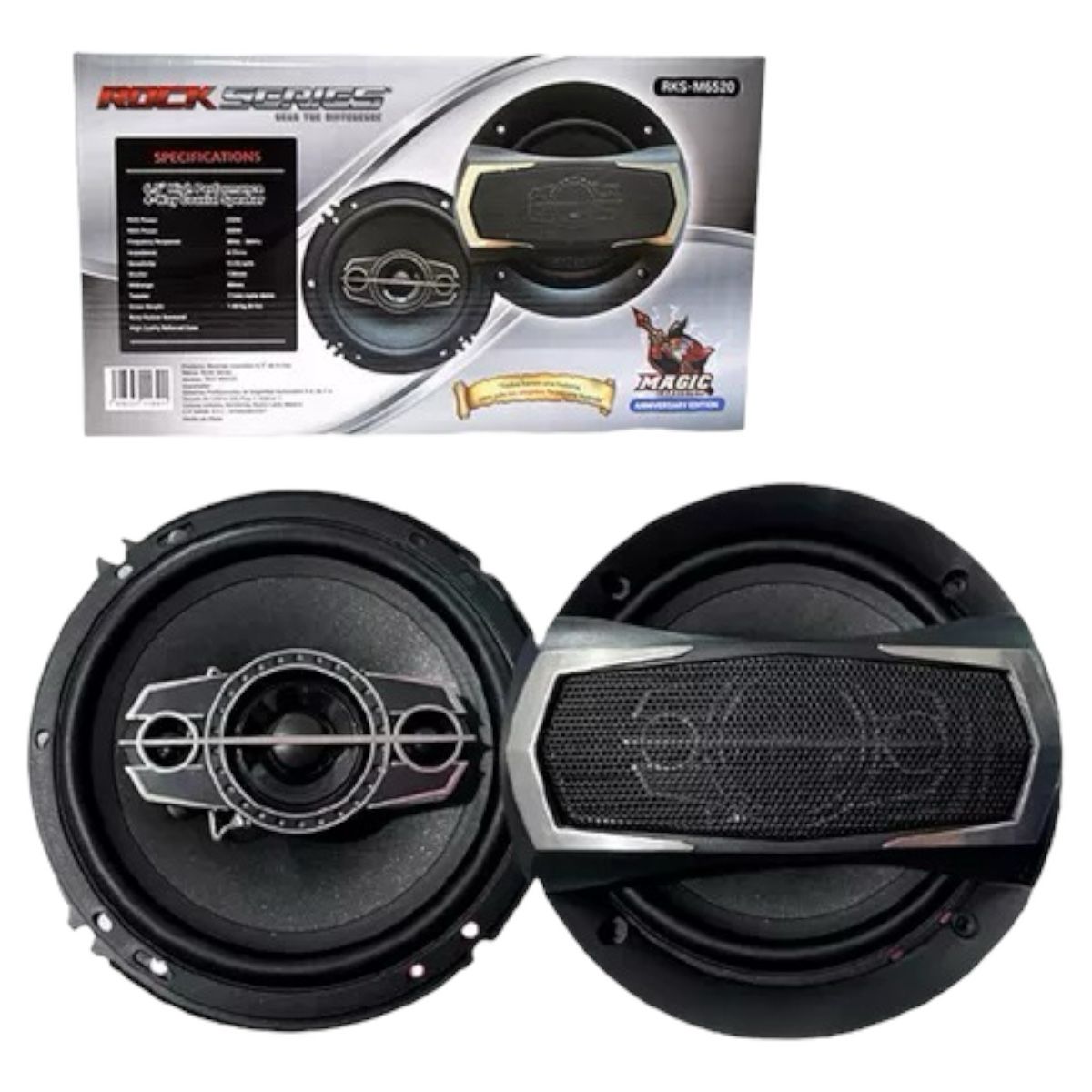 Bocinas Rock series 6.5 pulgadas rock series