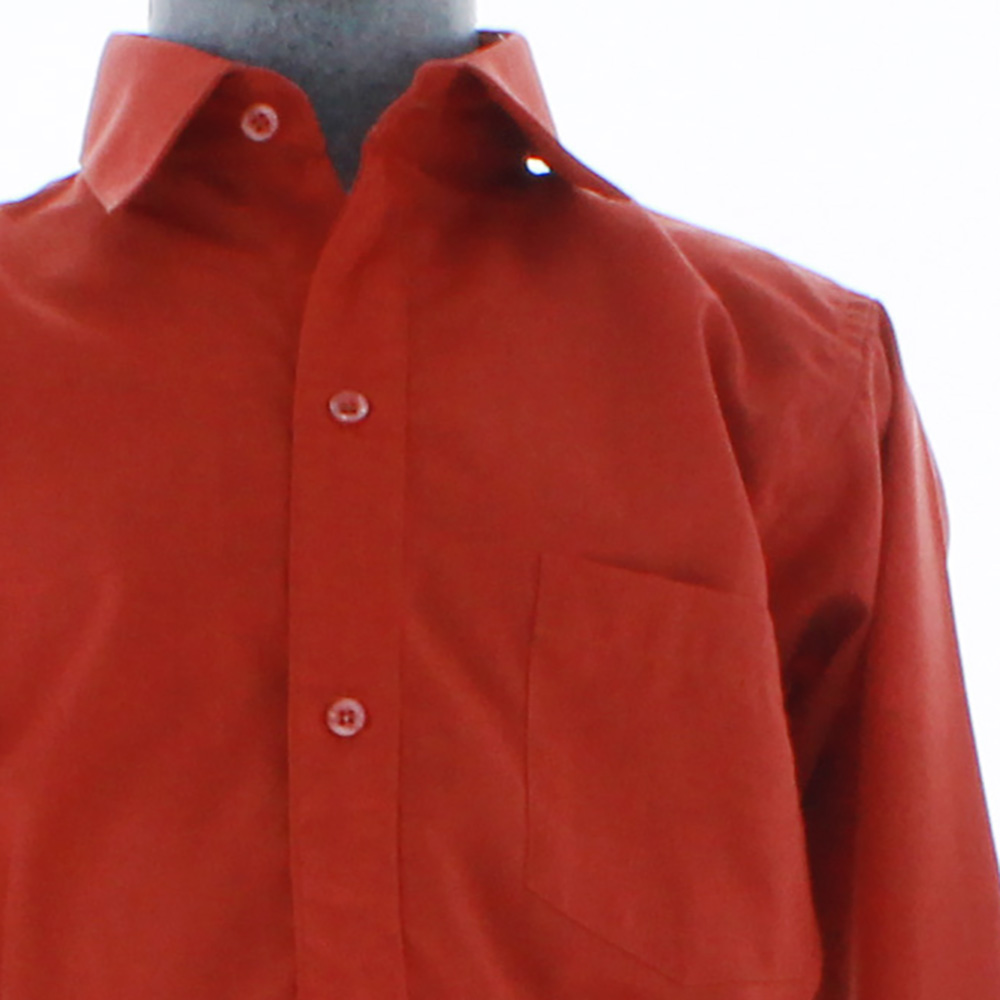 Camisa De Vestir Niño Color Chedron Manga Larga 3593 2-18 Años..