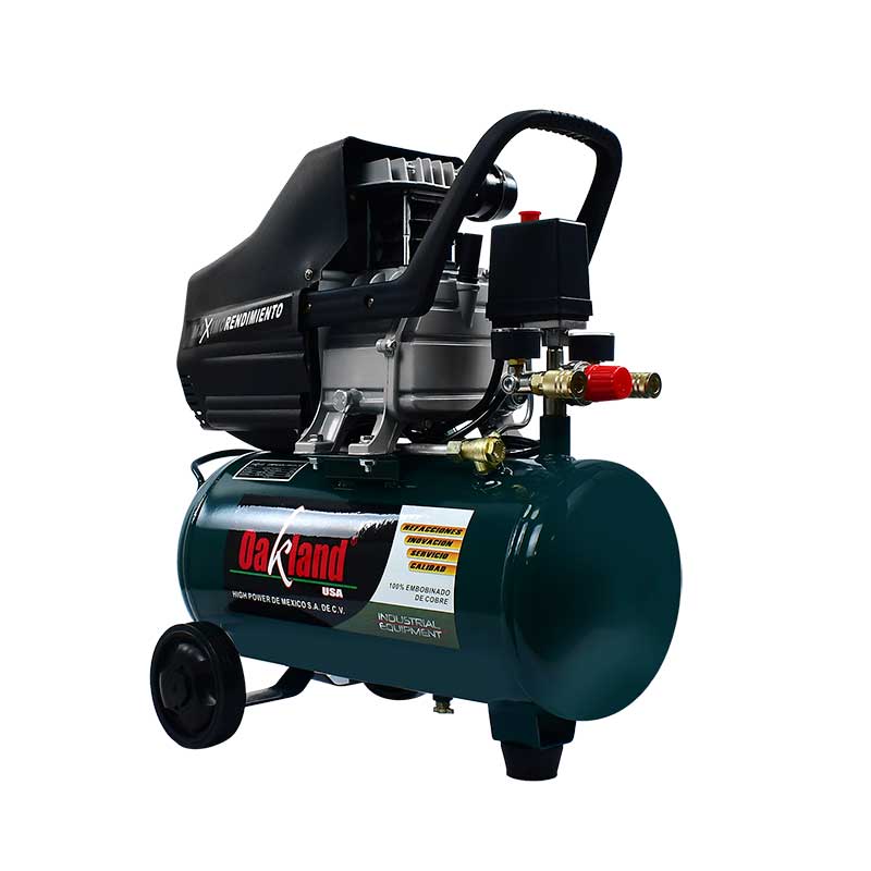 Compresor Aire 2.5Hp Manguera Aire + Acc Oakland Oakcombo-2
