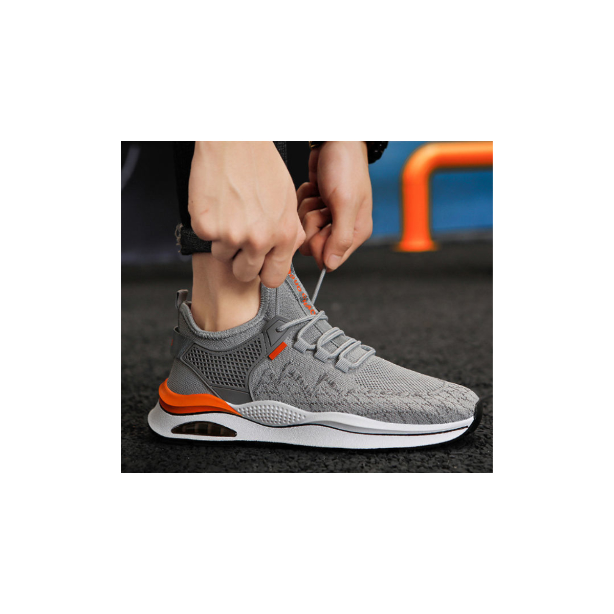 Tenis Ajustables de estilo Urbano y Deportivo NO se despega para Hombre 39645