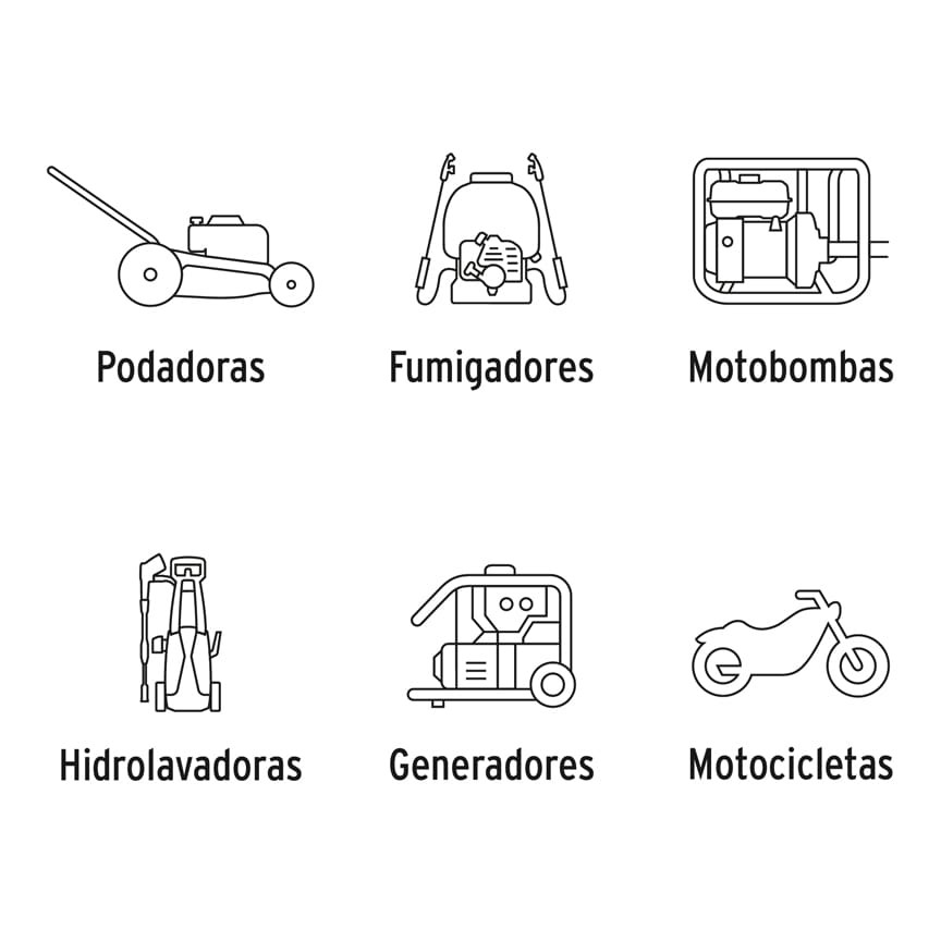 ACEITE SEMI-SINTÉTICO, MOTOR 4 TIEMPOS, 946ML (32OZ), TRUPER 14929