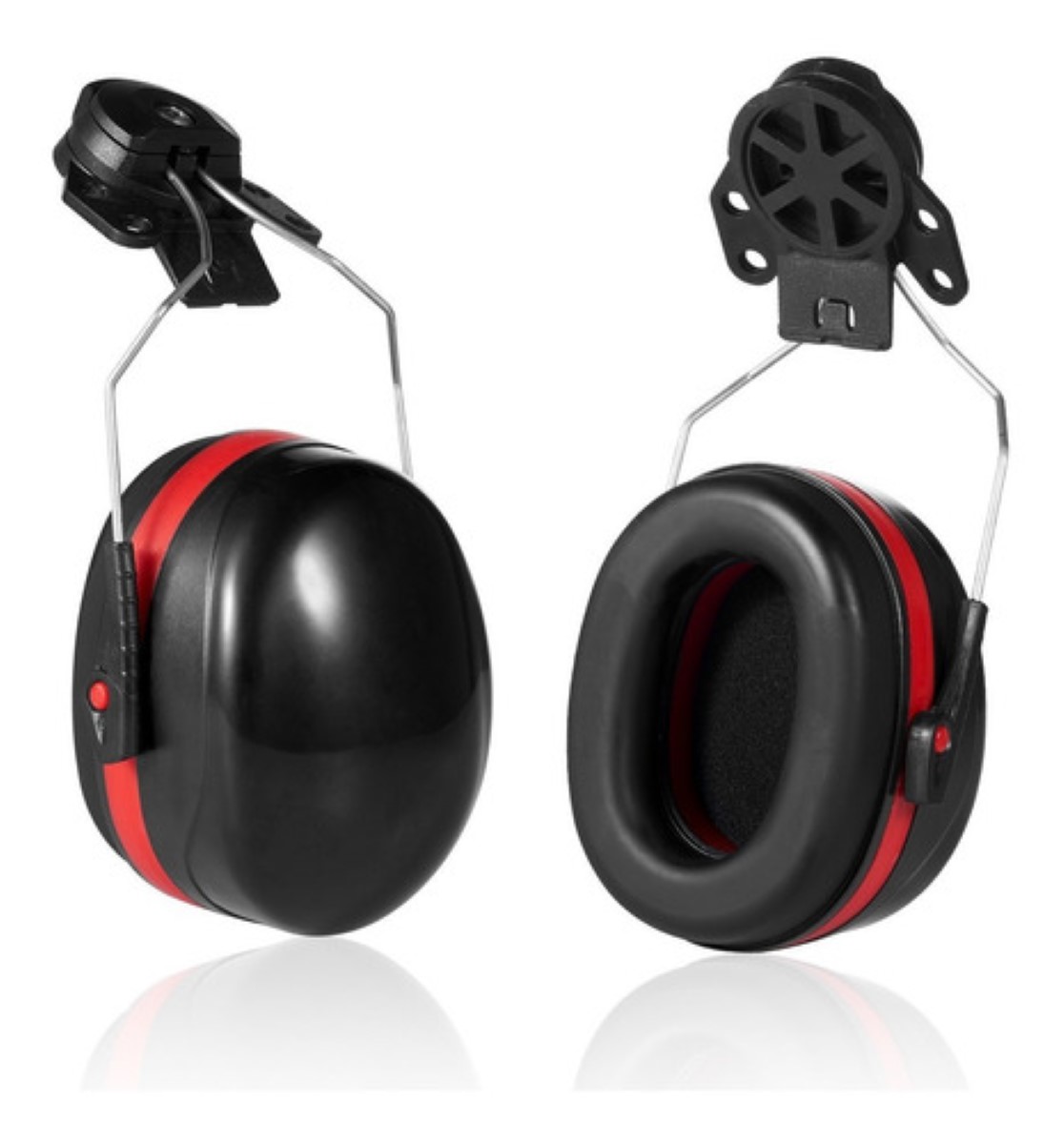 Ajustable Tapones Auditivos Industriales Protector Auditivos Ngro/Linea Rojo