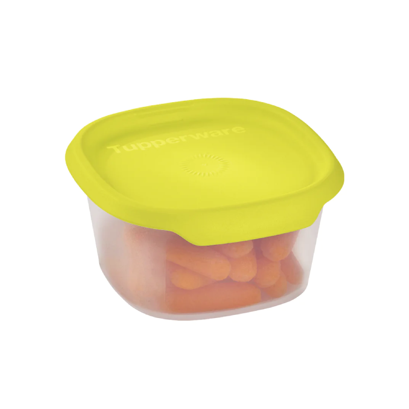 Modular Fresh Cuadrado Natural/verde 370ml Tupperware