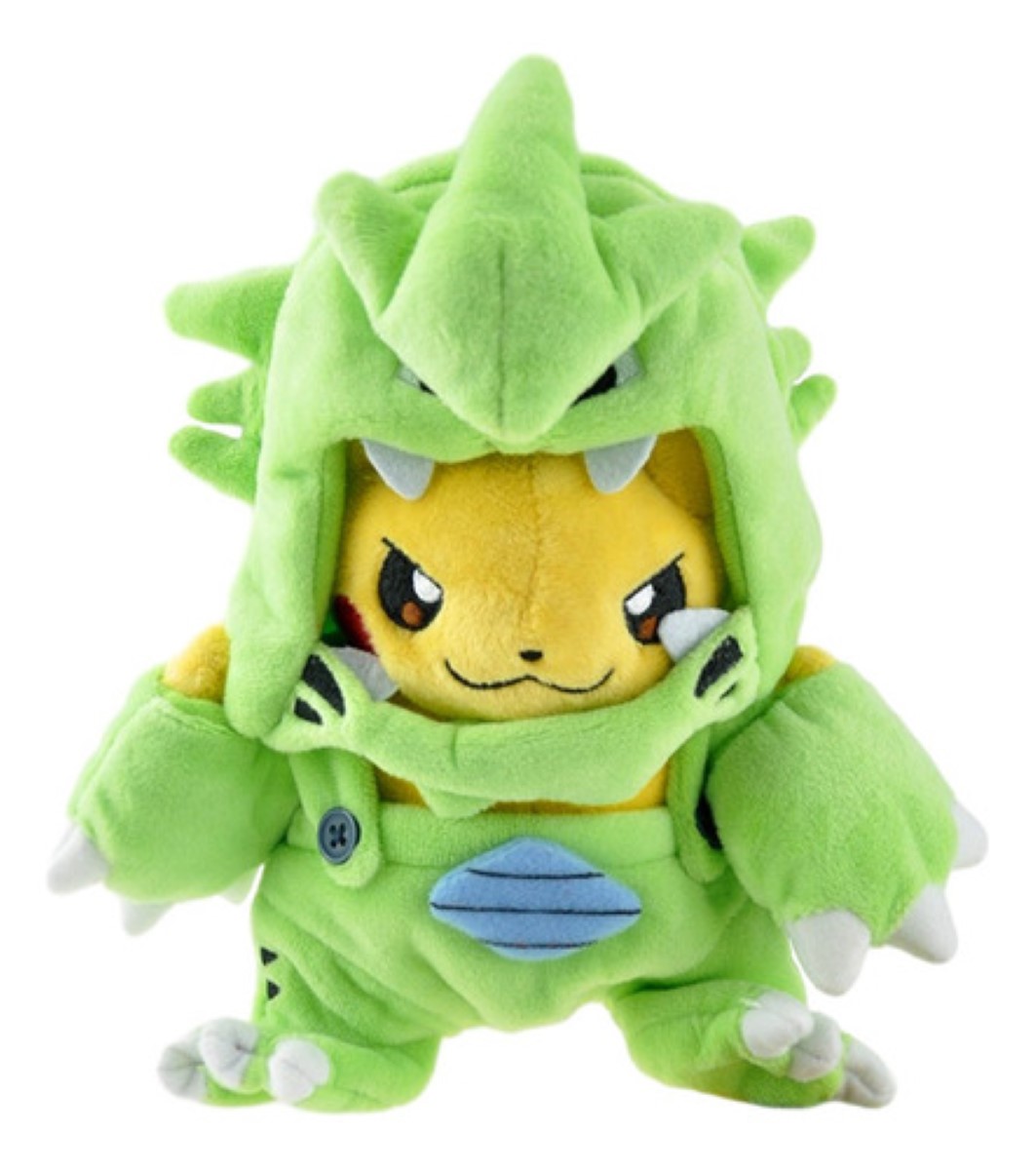 Peluche Pokémon Pikachu Regalos Excelente Más Calidad Amarillo/Verde