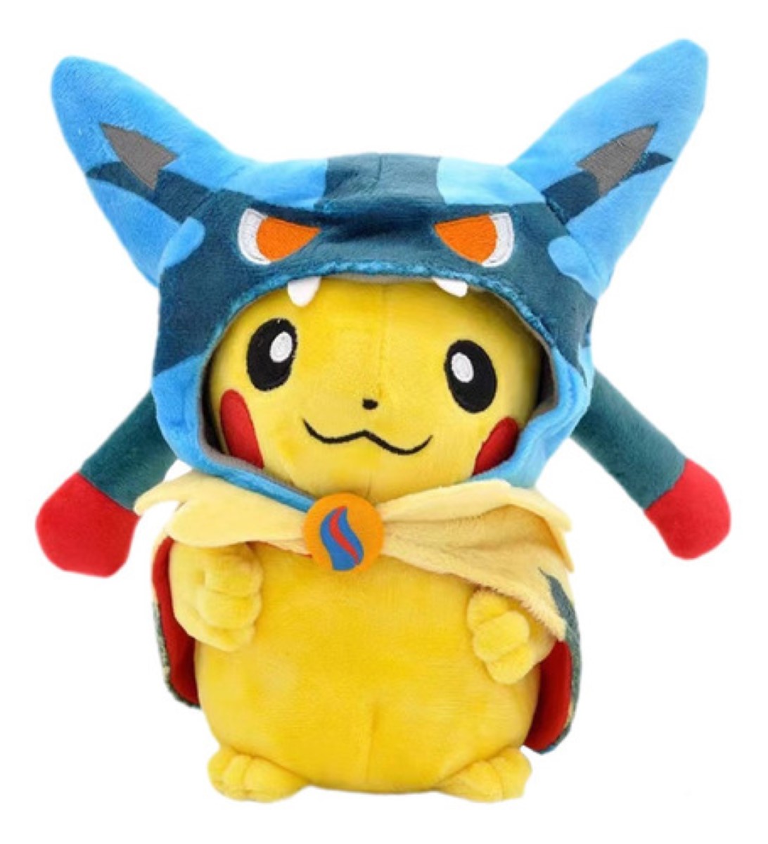 Peluches Pokémon Regalos Excelente Más Calidad 23cm Amarillo Gorra Azul