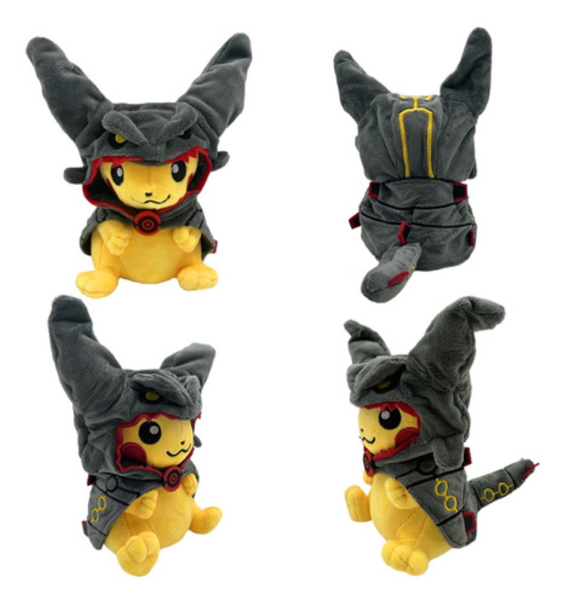 Pikachu Peluche Pokemon Charizard Muñeco Lindos 23cm gorra negro
