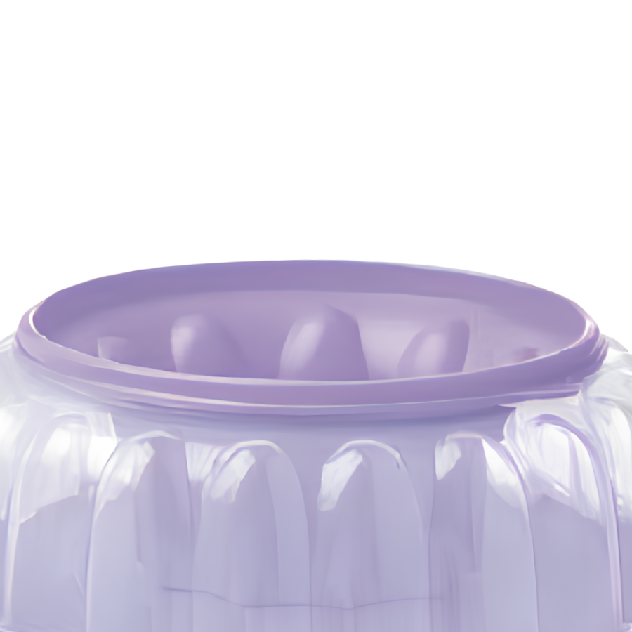 Gelarosca Transparente/Lila 1.5L Tupperware