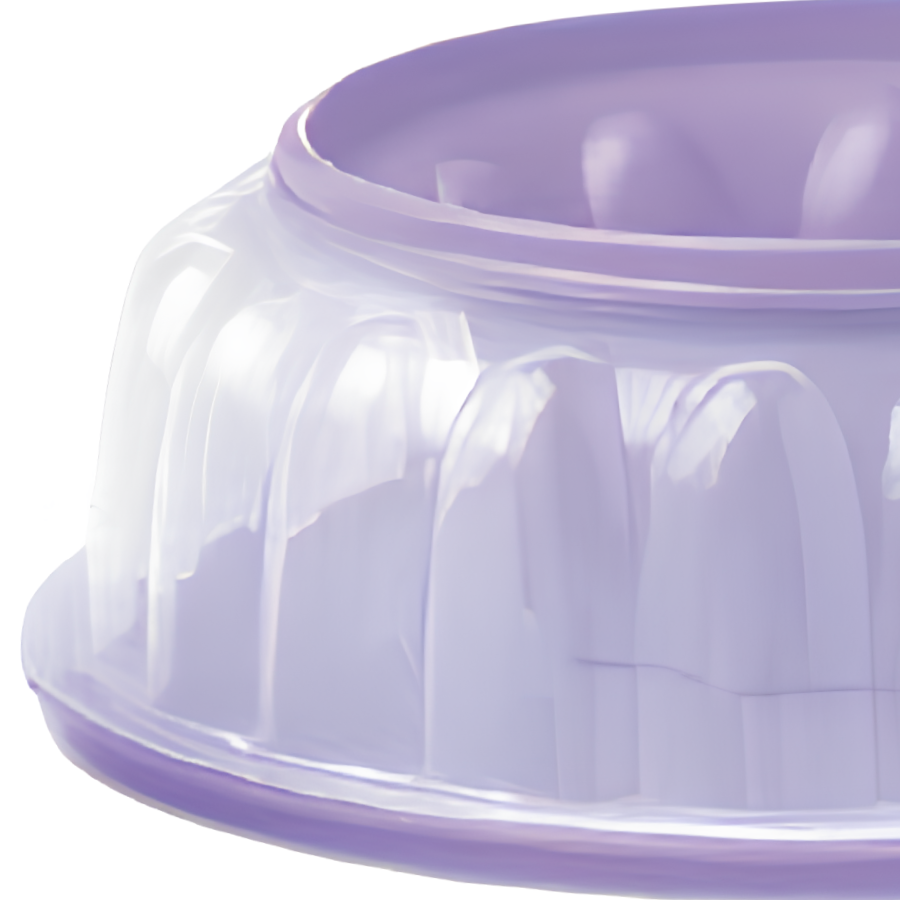 Gelarosca Transparente/Lila 1.5L Tupperware