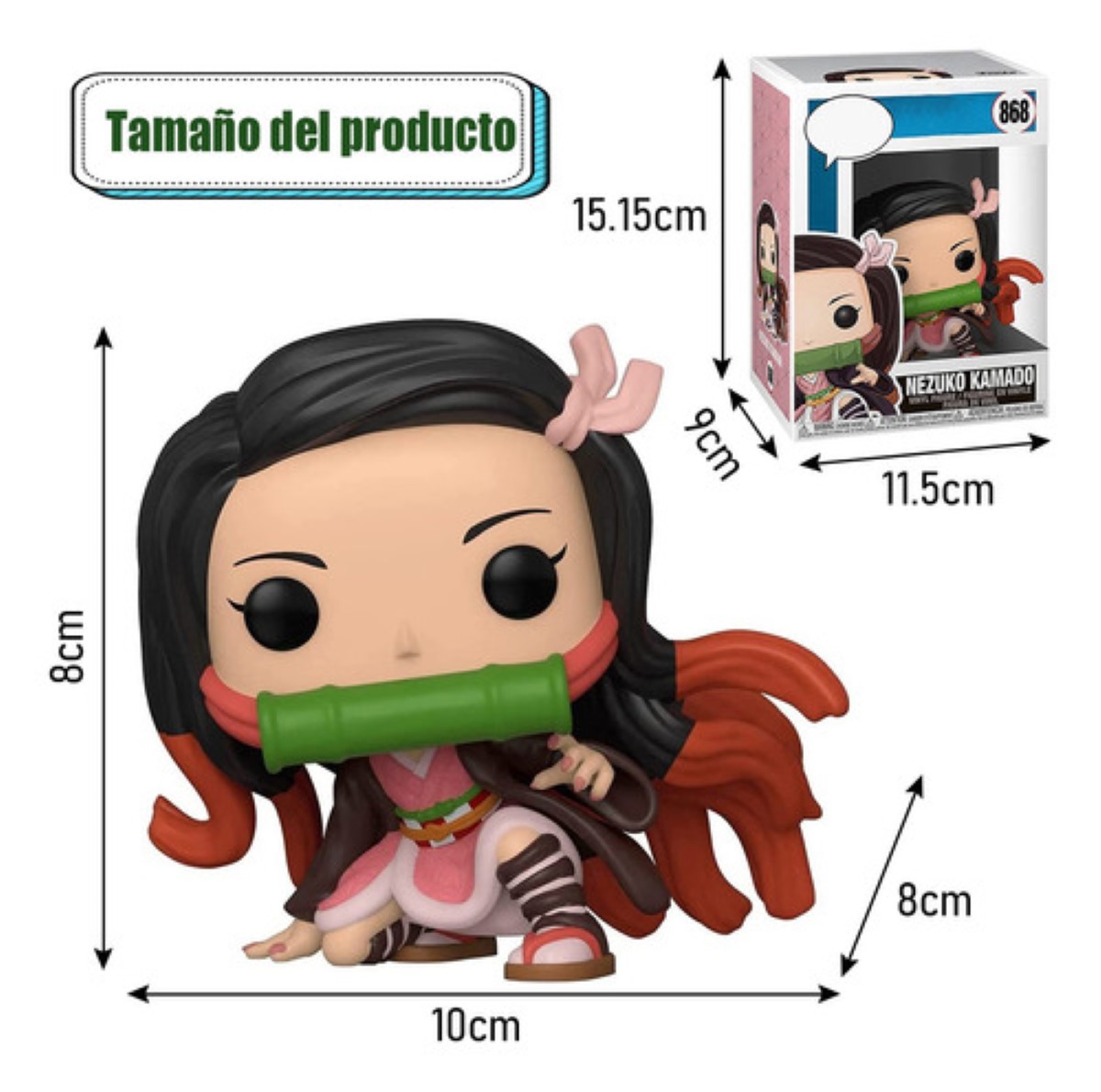 Juguete De Figura De Acción Kamado 868 Demon Slayer 