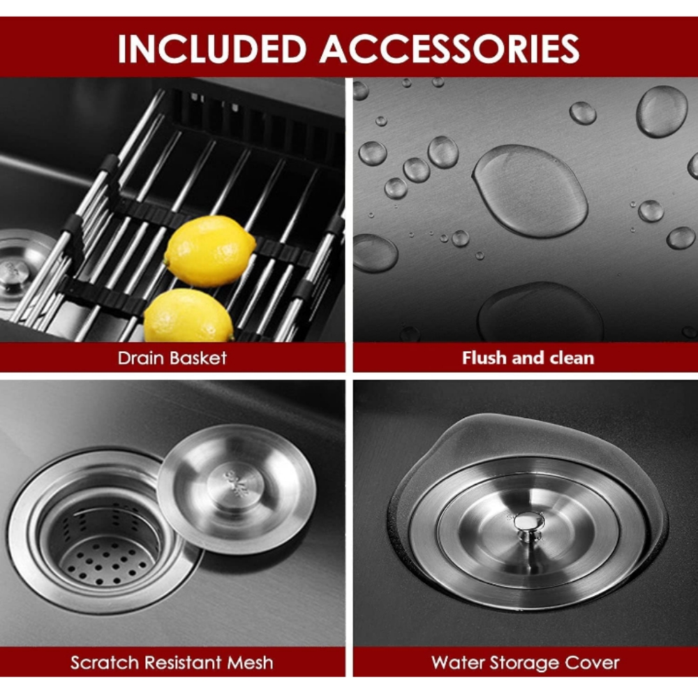 Fregadero completo accesorios hotel bar restaurante lujoso