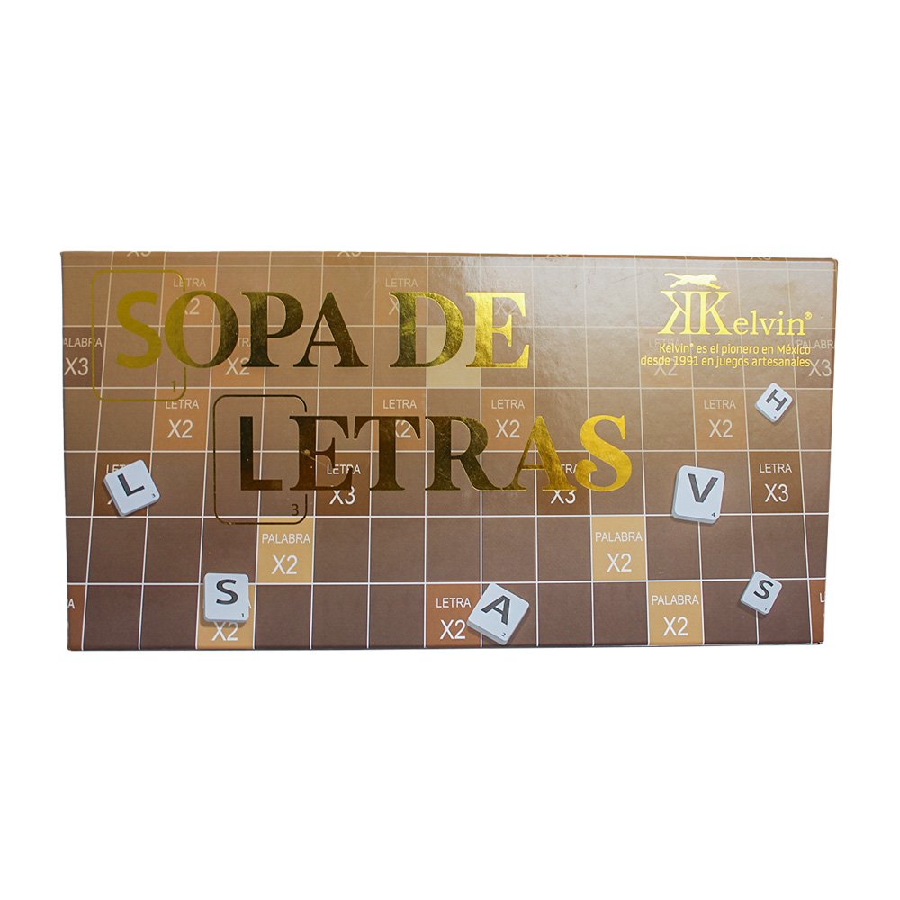 SOPA DE LETRAS JUMBO CARTON KELVIN