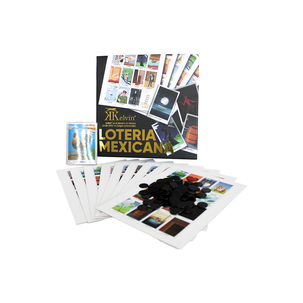 LOTERIA CARTON FOIL KELVIN