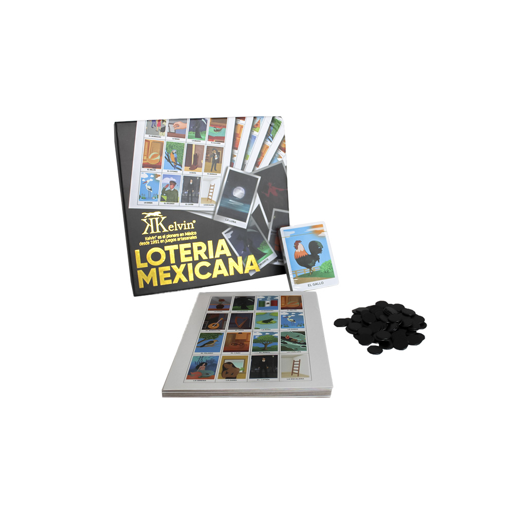 LOTERIA CARTON FOIL KELVIN