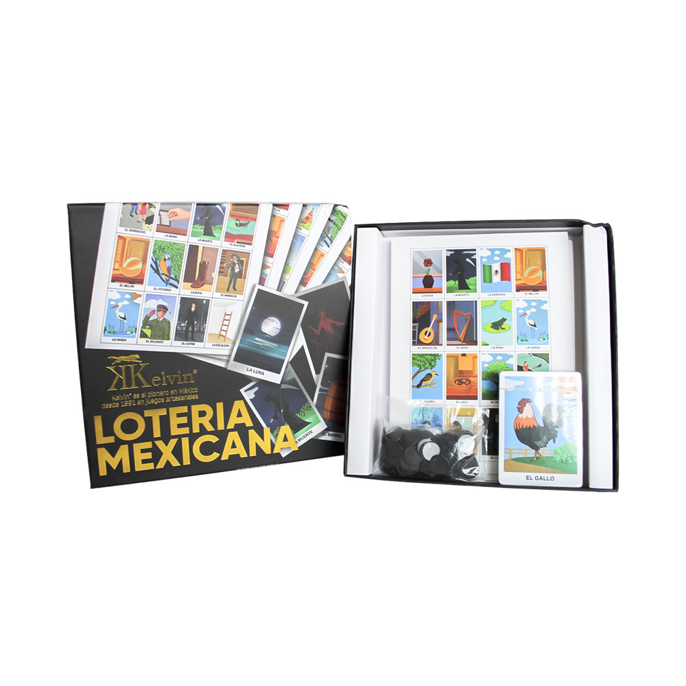 LOTERIA CARTON FOIL KELVIN