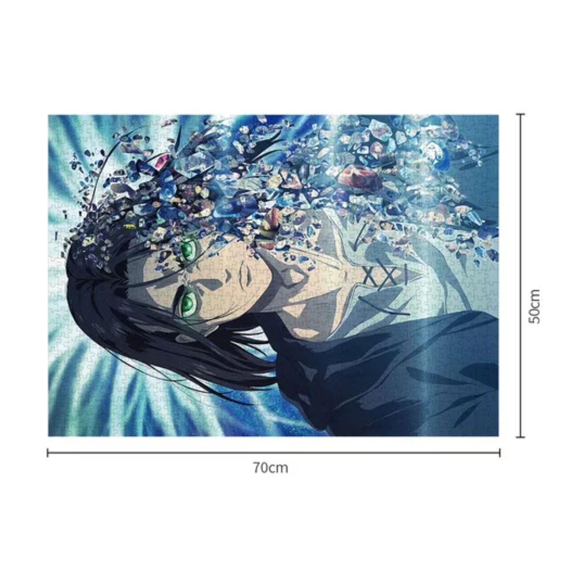 Rompecabezas Attack On Titan Eren Anime Puzzle 1000 Piezas