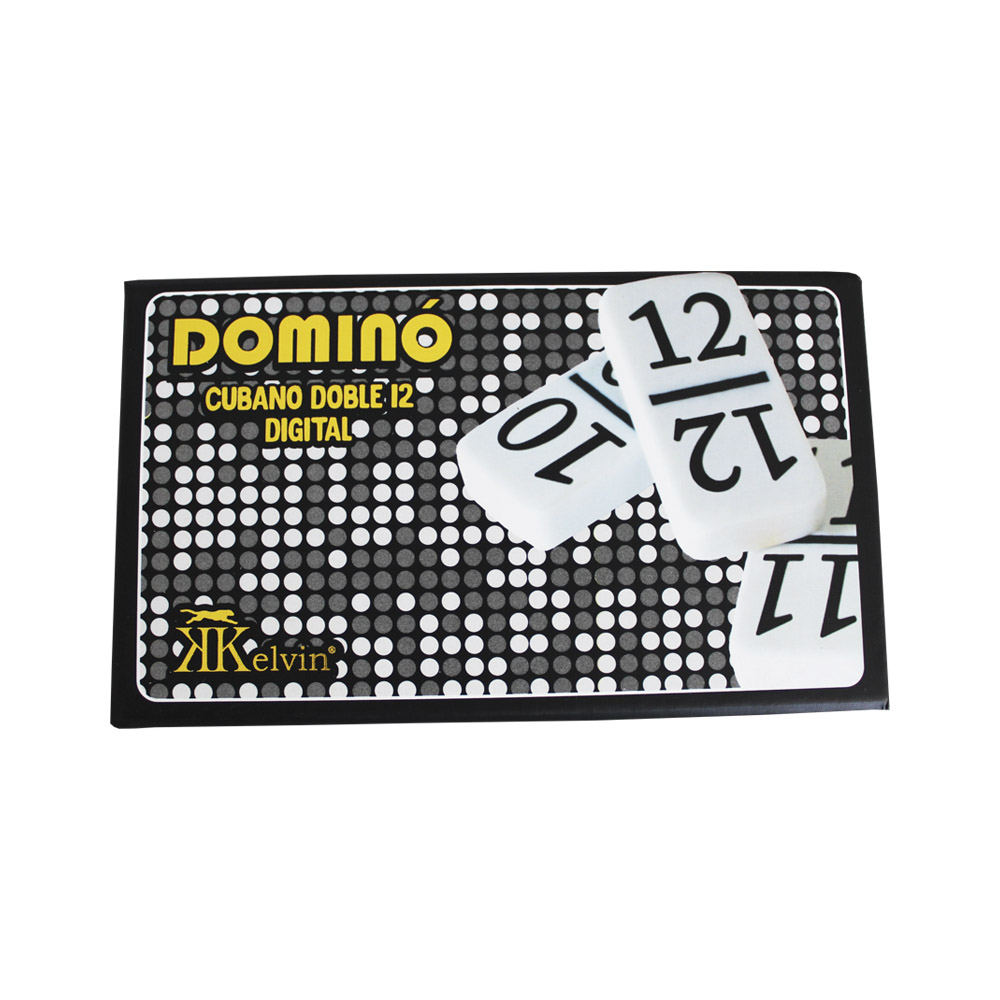 DOMINÓ DOBLE 12 CARTON DIGITAL MINI KELVIN