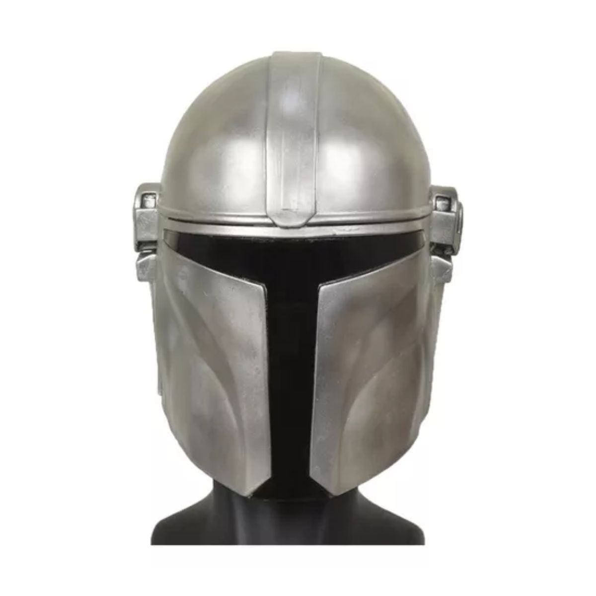 Mascara Star Wars Mandalorian Latex Halloween Cosplay Fiesta Gris